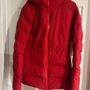 Lululemon Women's Red Puffer Jacket